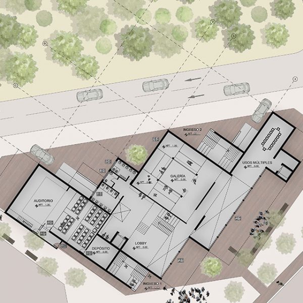 Centro Cultural Bicentenario - Arquitectura
