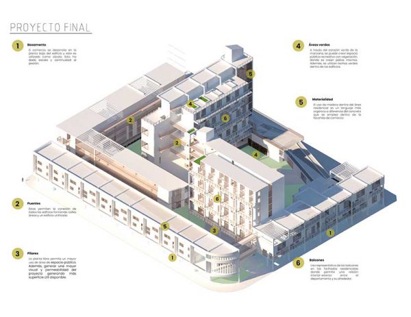 Vivienda Colectiva en la Urbanización Santa Cruz - Arquitectura
